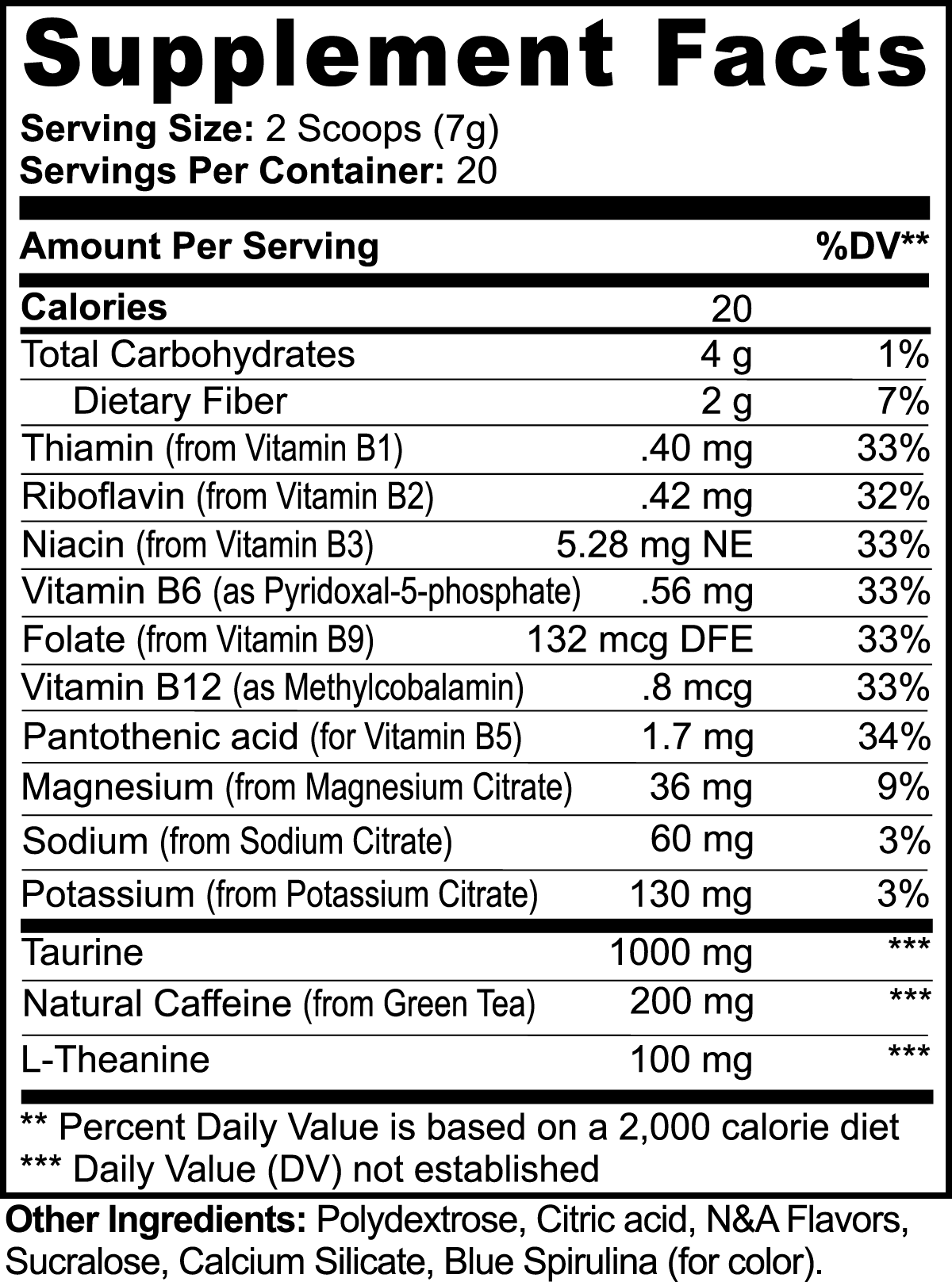 Hydralux Pre-workout