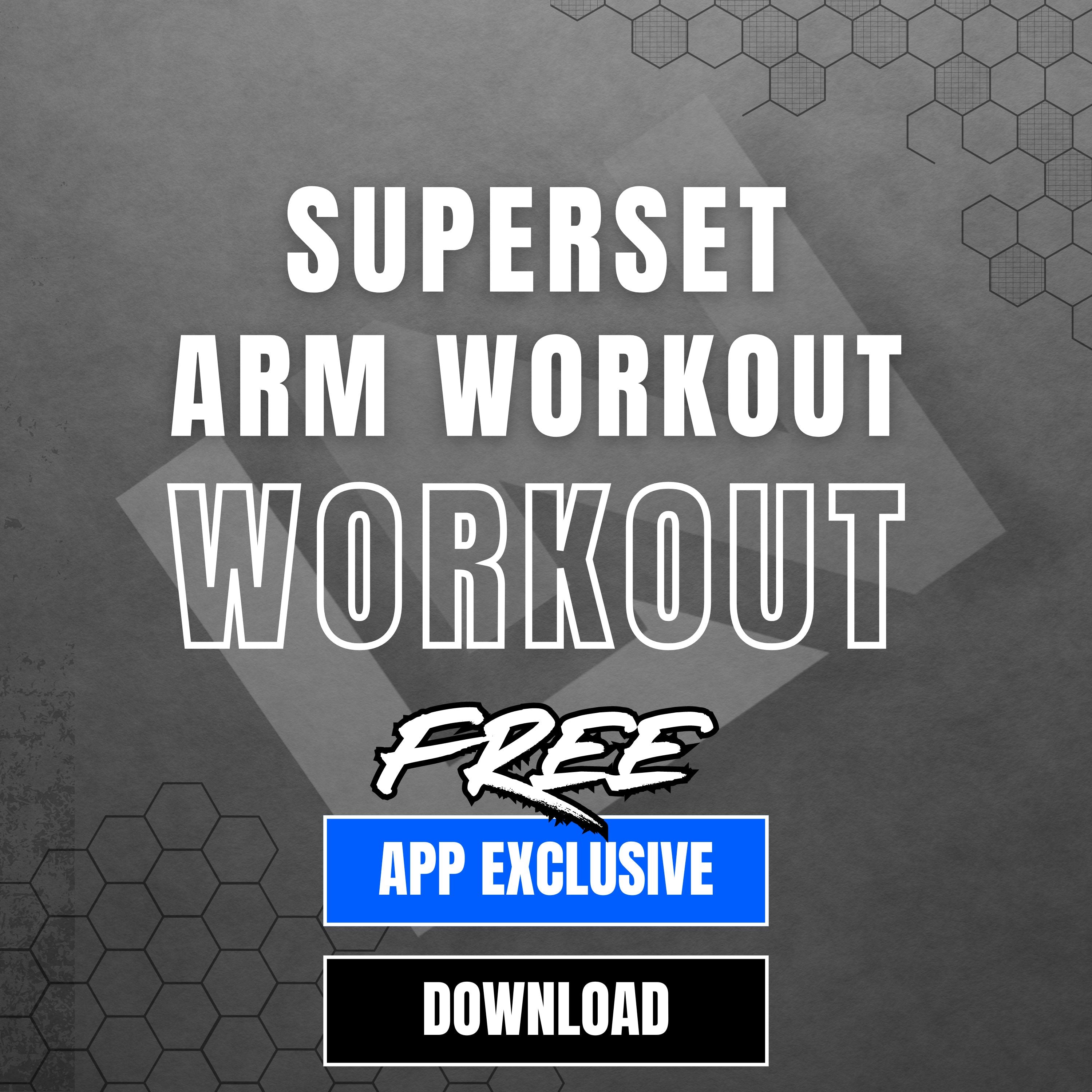 Superset Arm Workout