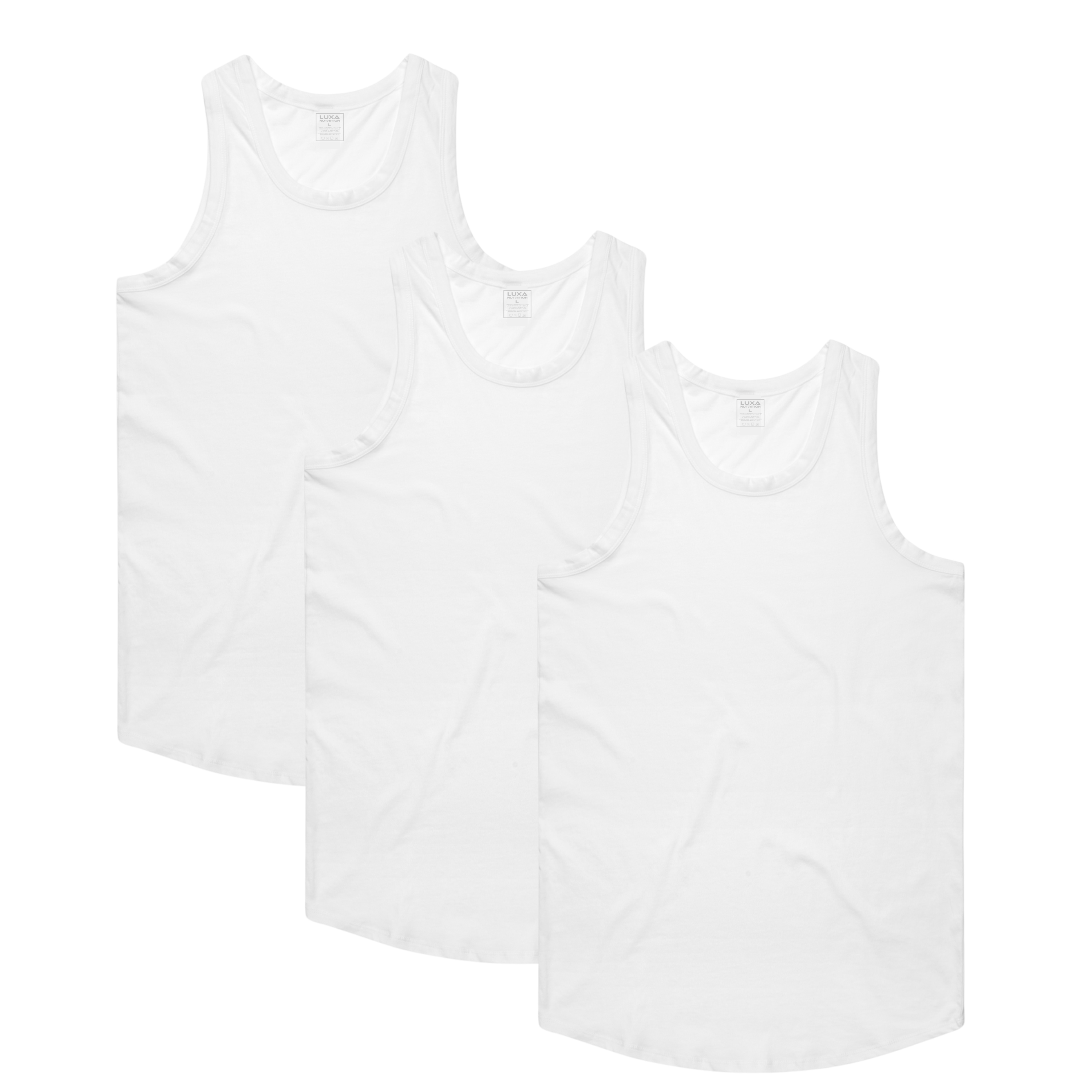 [3PK] Premium Fitted Blank Tanks