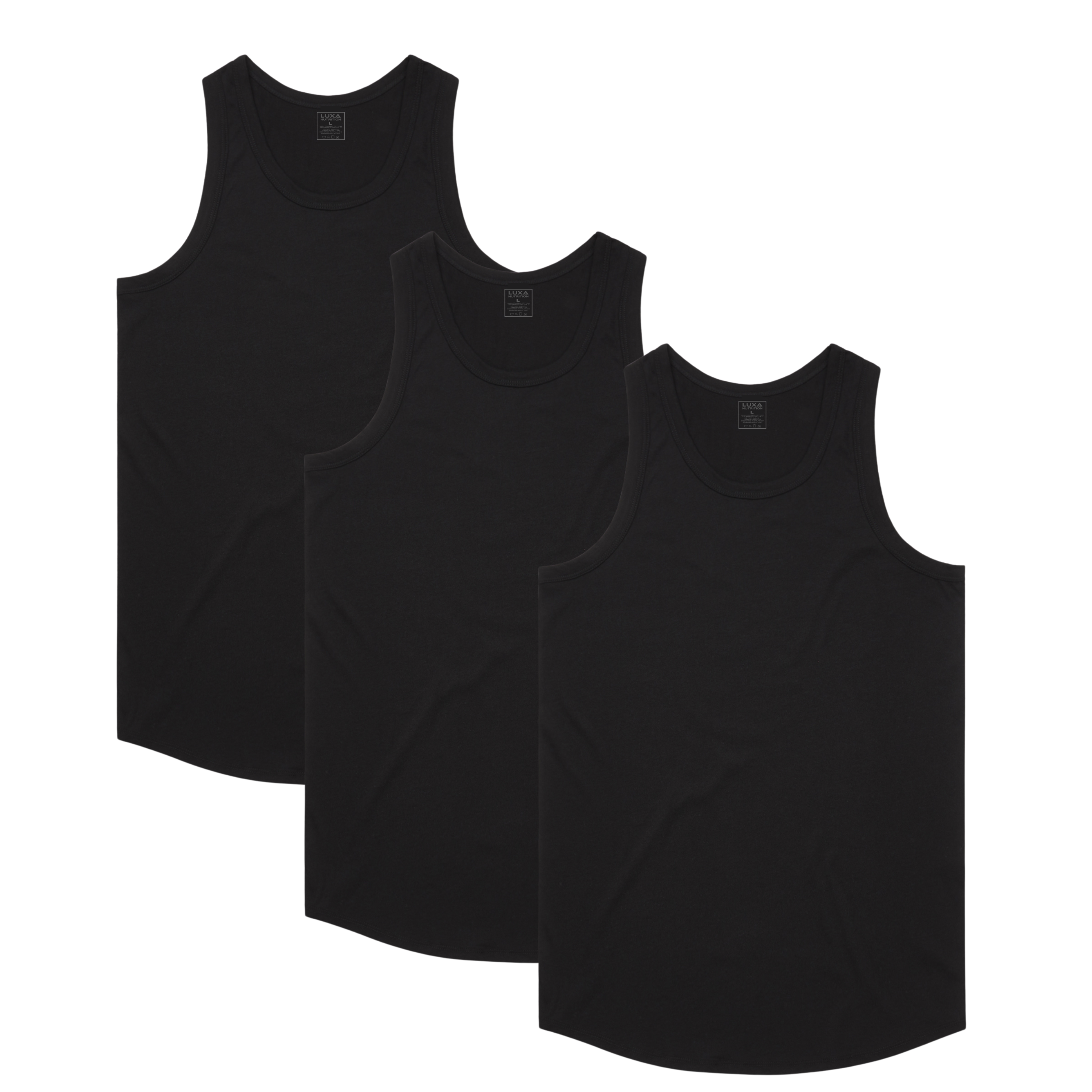 [3PK] Premium Fitted Blank Tanks